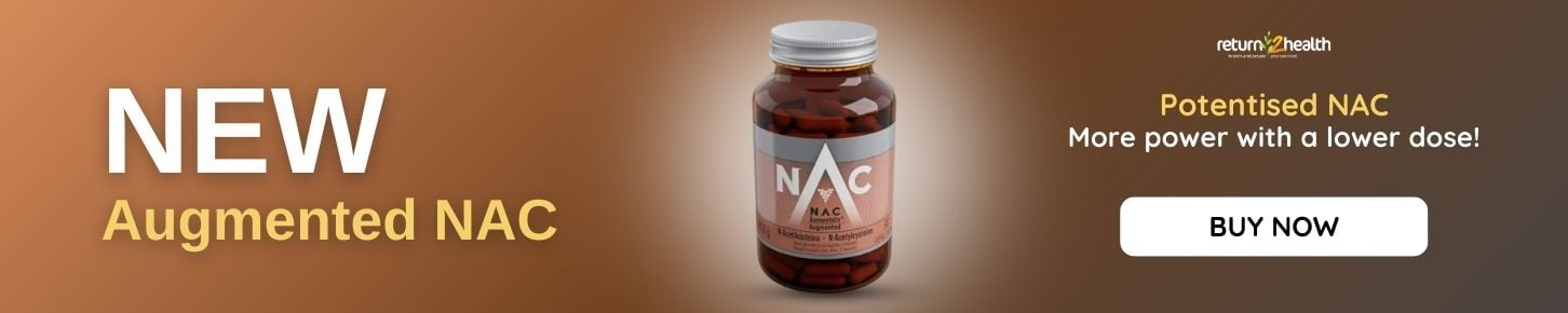 New Augmented NAC! Potenised NAC. More power with a lower dose!