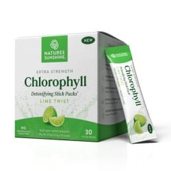 Nature's Sunshine Chlorophyll Sticks - Lime Twist
