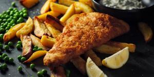 Home-made healthy Fish & Chips!