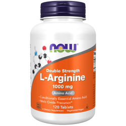Now Foods L-Arginine Double Strength 1000mg
