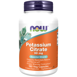 Now Foods Potassium Citrate 99mg